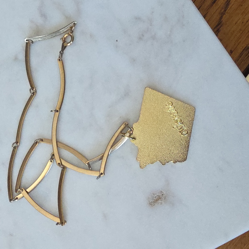 Studio Ghibli Spirited Away Haku Key Fob attached to a Vintage goldtone chain.  - Picture 8 of 9